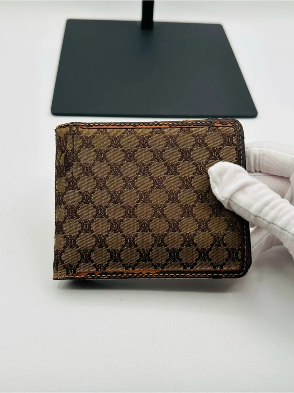 Celine Monogram Bi Fold Wallet